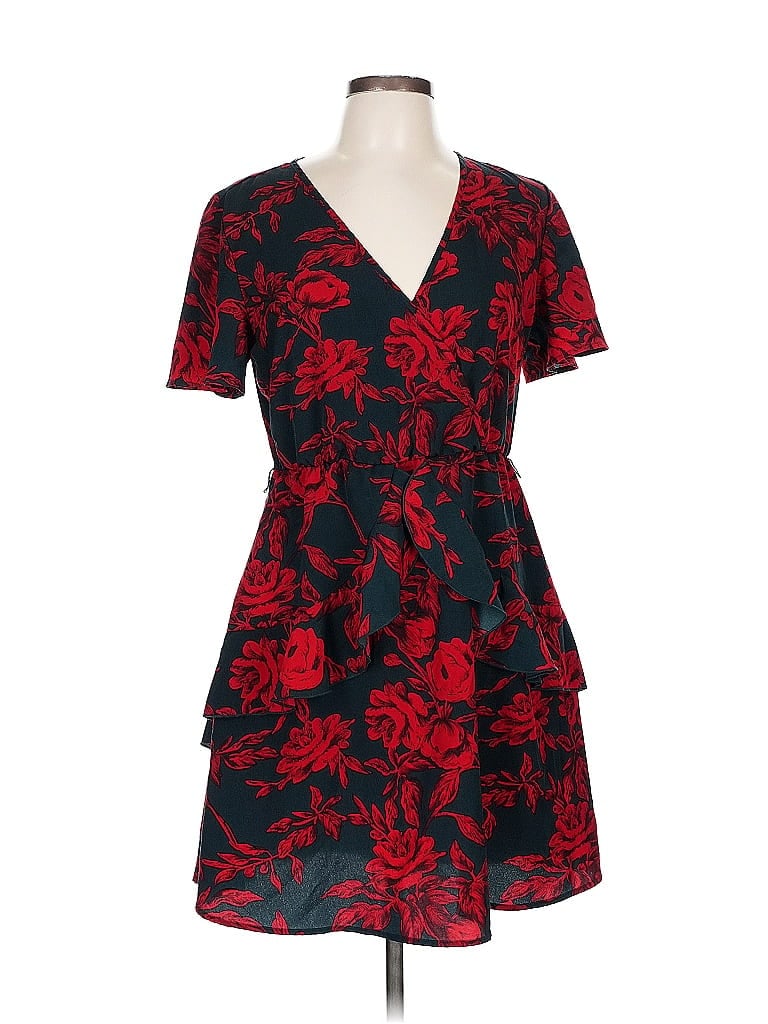 Pre-owned Assorted Brands Casual Dress In Red