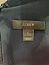 J.Crew 100% Polyester Metallic Silver Cocktail Dress Size 2 - photo 6