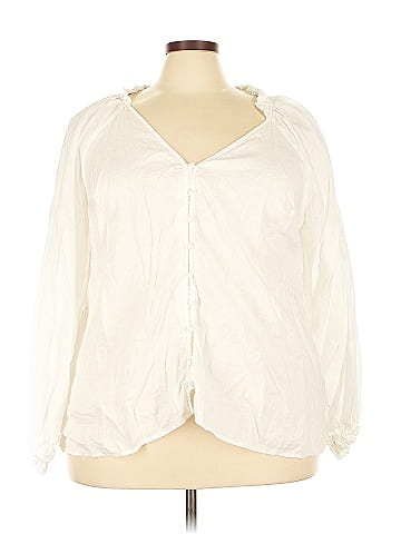 Maeve by Anthropologie 3/4 Sleeve Blouse (view 1)