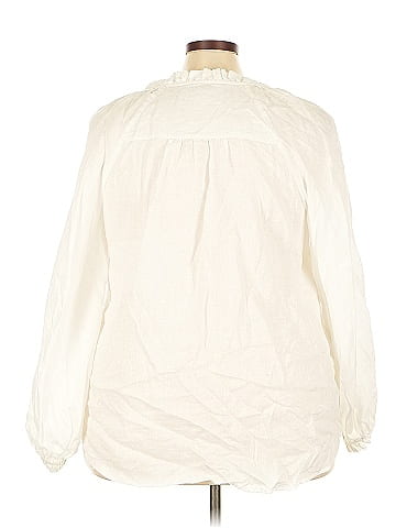 Maeve by Anthropologie 3/4 Sleeve Blouse (view 2)