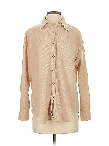 HOTOUCH Long Sleeve Button-Down Shirt (view 1)