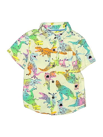Cat & Jack Short Sleeve Button-Down Shirt (view 1)