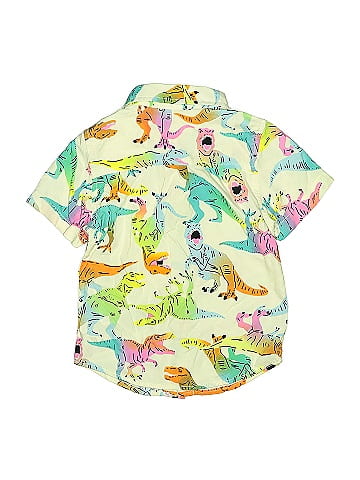 Cat & Jack Short Sleeve Button-Down Shirt (view 2)
