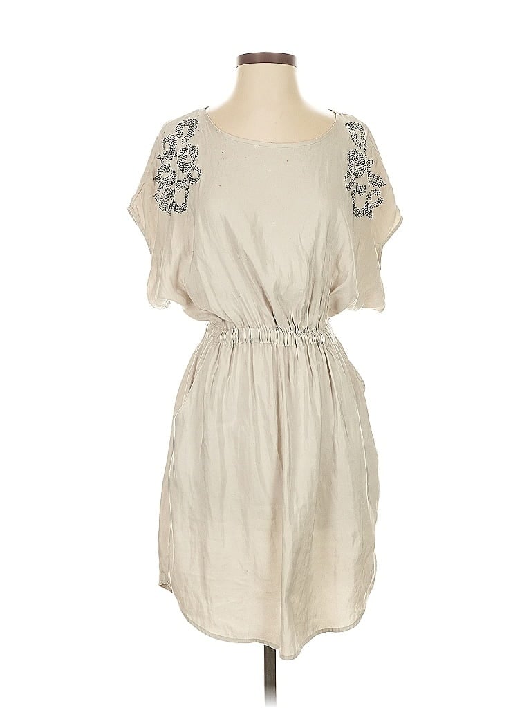 EXPRESS Pre-owned Casual Dress In Brown