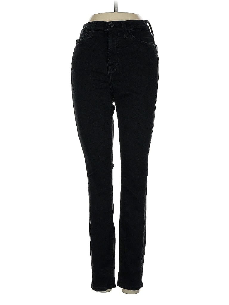 Pre-owned 7 For All Mankind Jeans In Black
