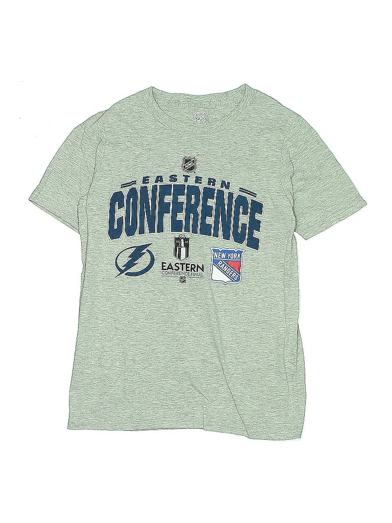 Pre-owned Nhl Kids' Short Sleeve T-shirt In Green