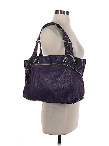B Makowsky Leather Satchel (view 2)