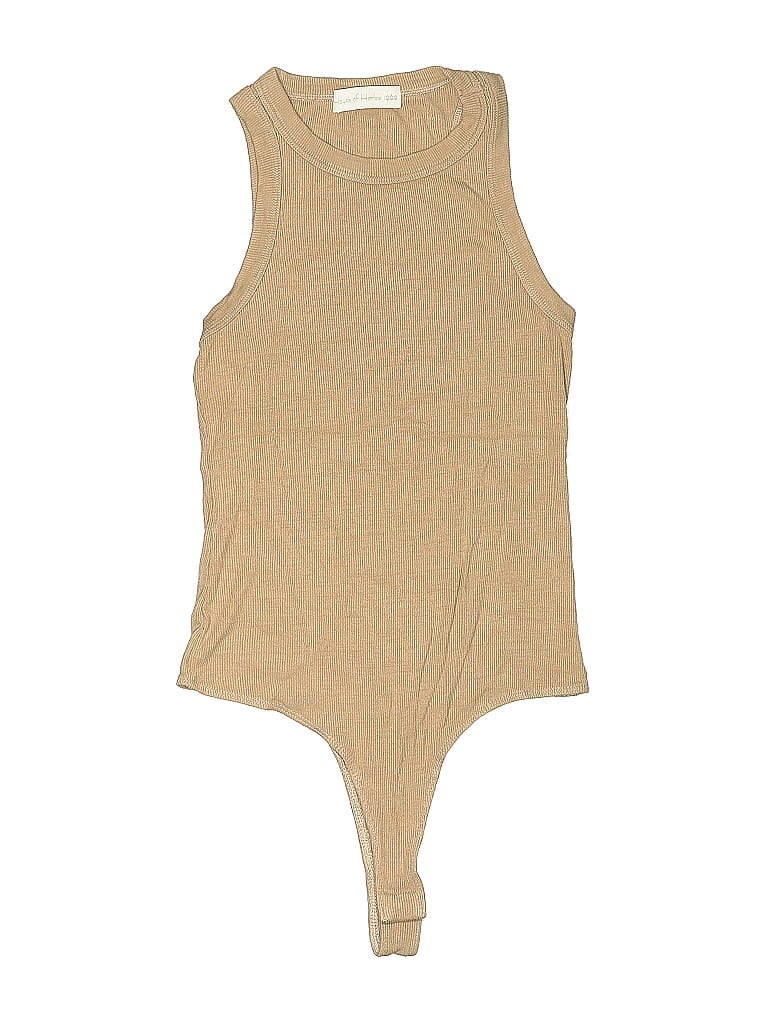 Pre-owned House Of Harlow 1960 Bodysuit In Brown
