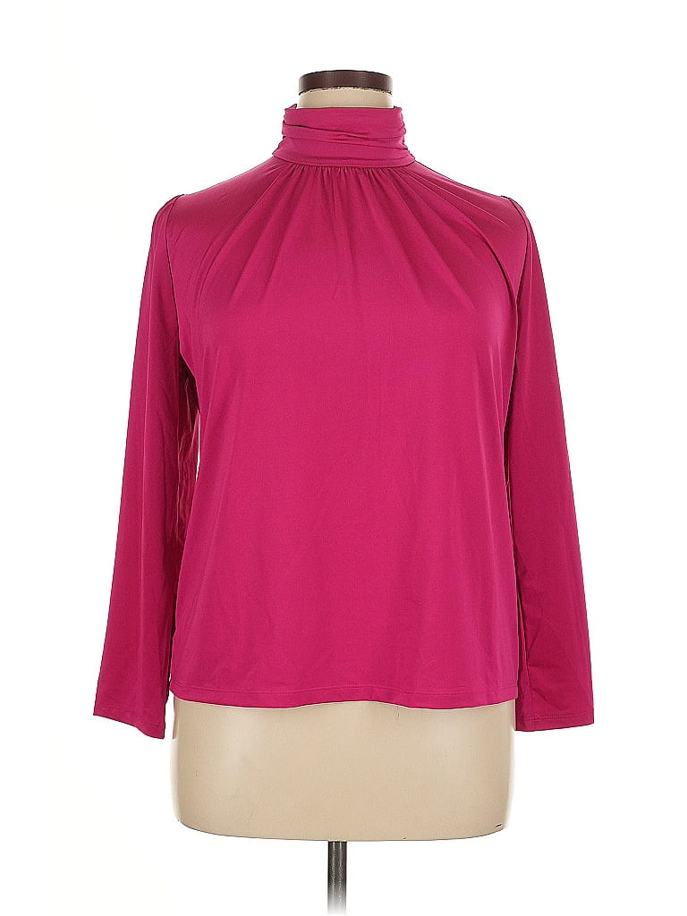 ANN TAYLOR Pre-owned Long Sleeve Blouse In Pink