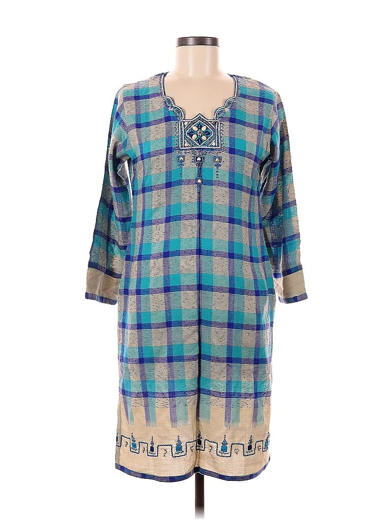 Pre-owned Assorted Brands Casual Dress In Blue