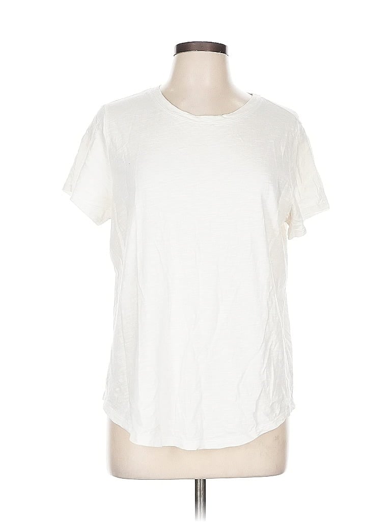 OLD NAVY Pre-owned Short Sleeve T-shirt In White
