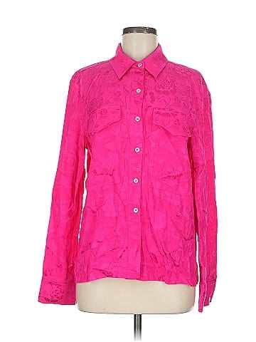 STAUD Long Sleeve Button-Down Shirt (view 1)