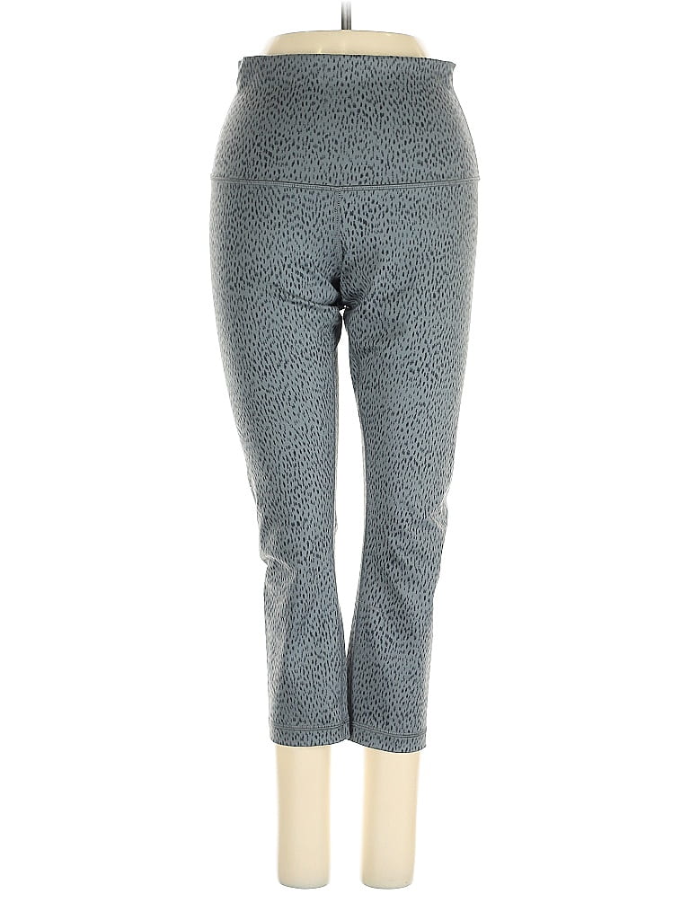 Pre-owned Lululemon Athletica Active Pants In Gray