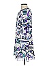 Christopher Deane Print White Casual Dress Size 4 - photo 5