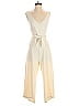 Mod Ref Color Block Ivory Jumpsuit Size S - photo 1