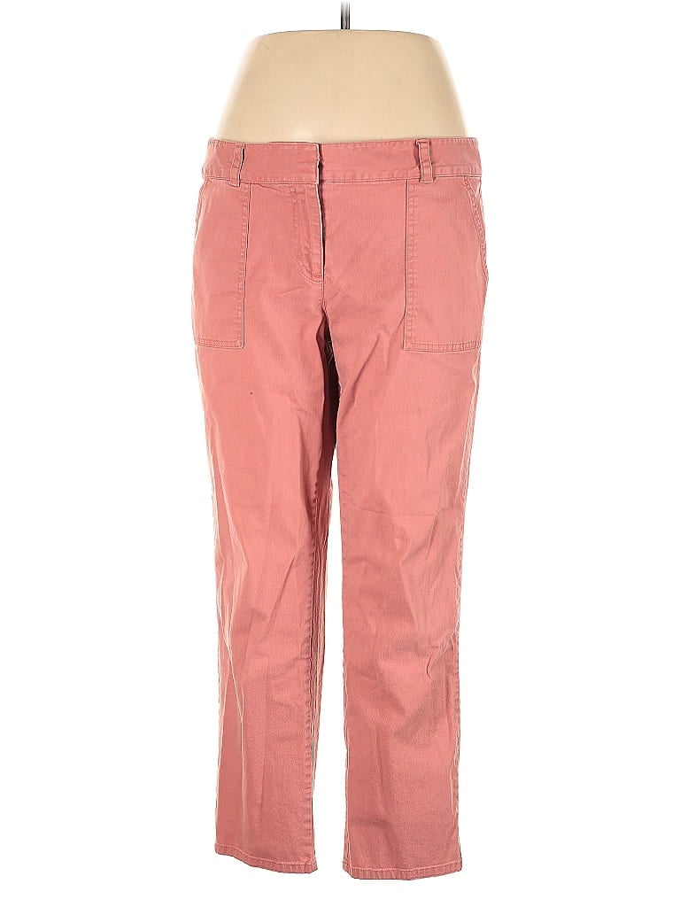 Pre-owned Ann Taylor Loft Outlet Casual Pants In Pink
