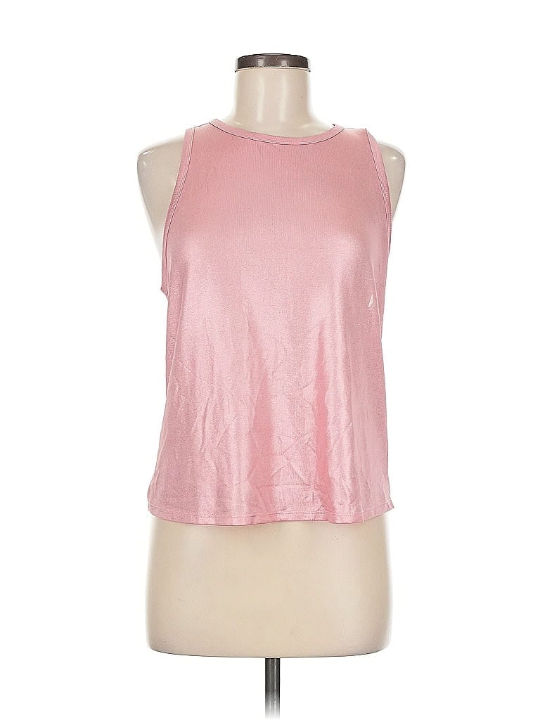 Pre-owned Porridge Sleeveless T-shirt In Pink