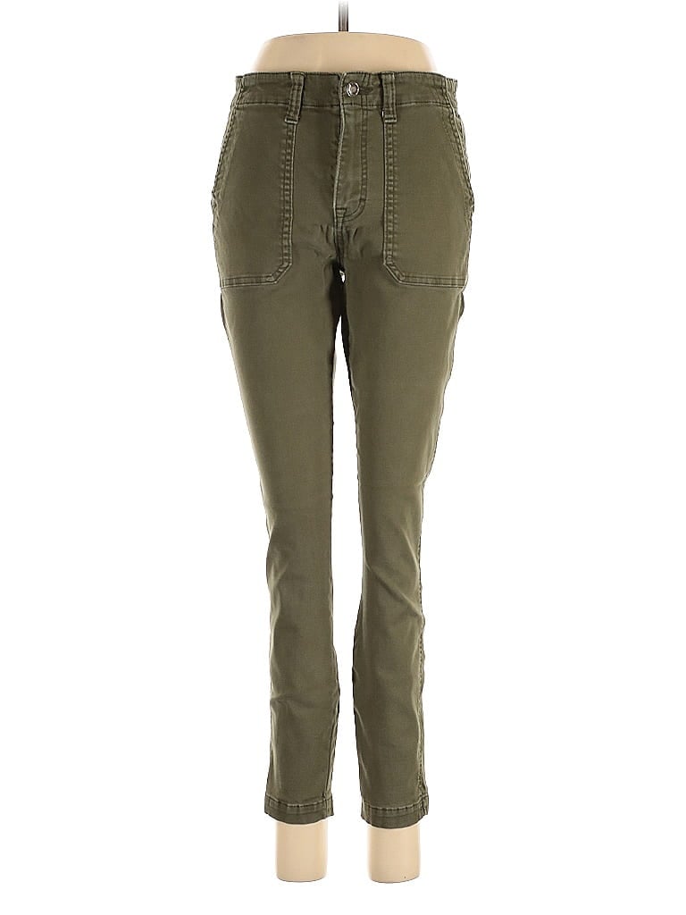 Pre-owned Studio Blue Cargo Pants In Green