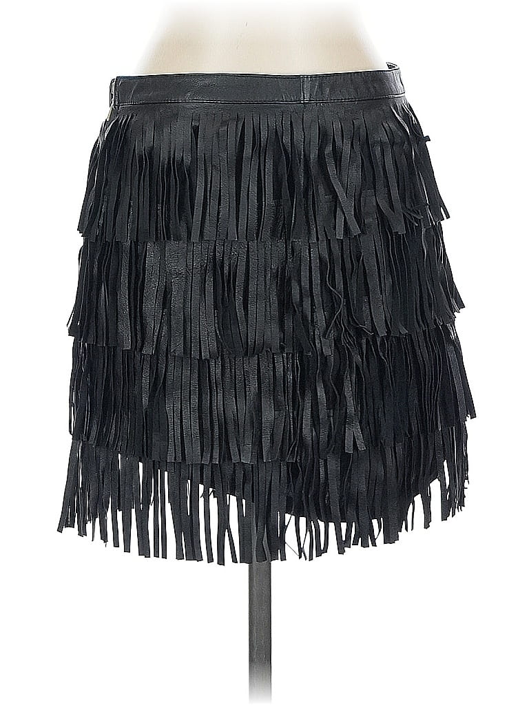 Pre-owned Zara Basic Casual Skirt In Black