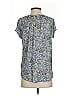 Chaps 100% Viscose Blue Short Sleeve Blouse Size S - photo 2