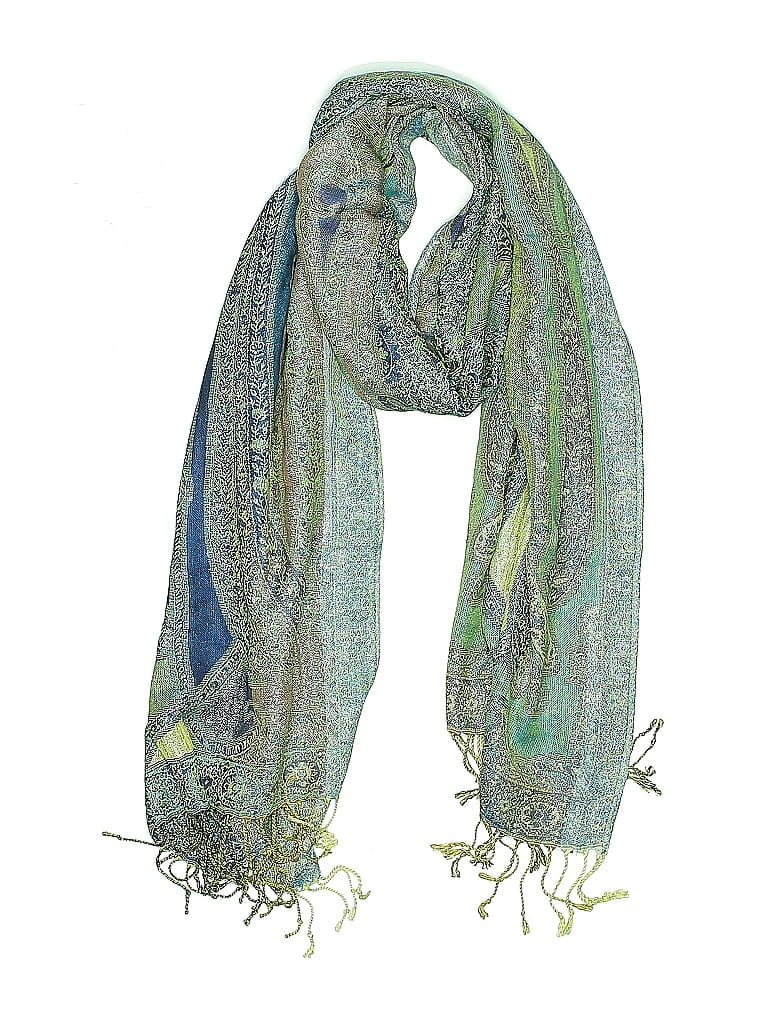 UNBRANDED Pre-owned Scarf In Blue