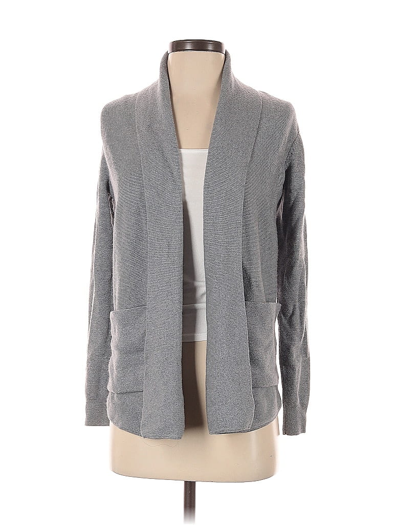 THEORY Pre-owned Cardigan Sweater In Gray