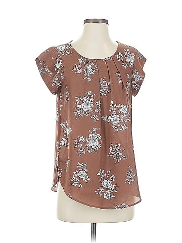 Alice Blue Short Sleeve Blouse (view 1)
