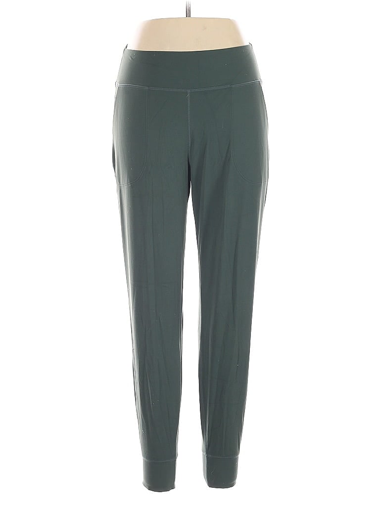 Pre-owned Mpg Active Pants In Green