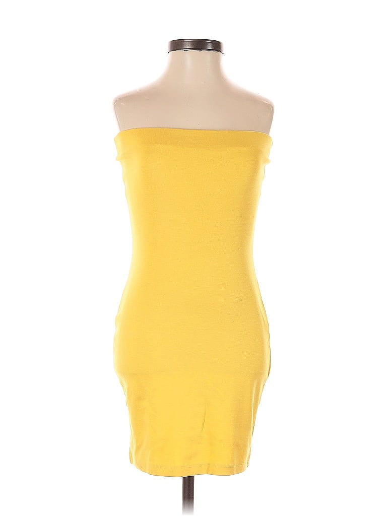 Na-kd Cocktail Dress In Yellow