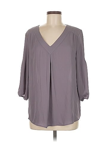 Soho JEANS NEW YORK & COMPANY 3/4 Sleeve Blouse (view 1)