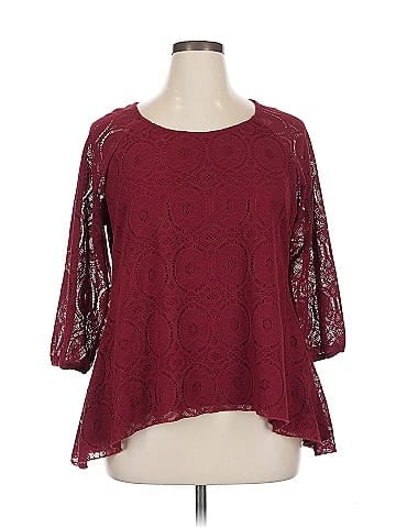 New Directions 3/4 Sleeve Blouse (view 1)