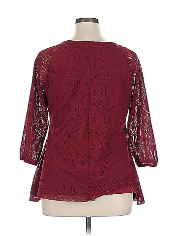 New Directions 3/4 Sleeve Blouse (view 2)