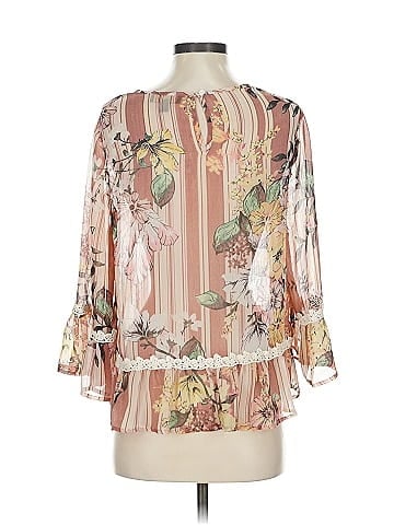 Melissa Paige 3/4 Sleeve Blouse (view 2)