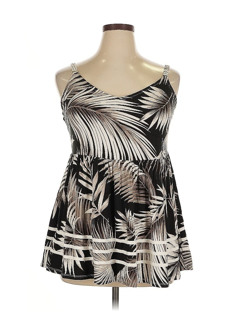 Pre-owned Torrid Sleeveless Top Black Halter Neckline Tops