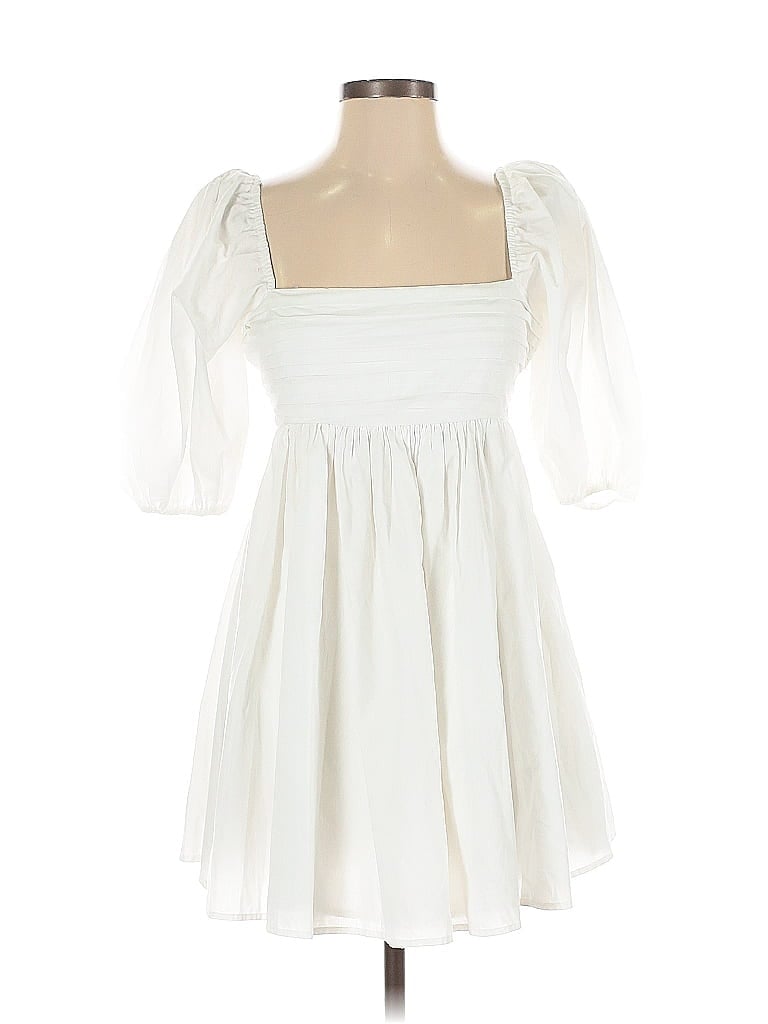 ABERCROMBIE & FITCH Pre-owned Cocktail Dress In White