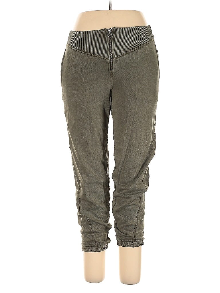 Pre-owned Aerie Casual Pants In Green