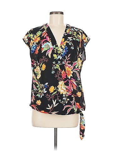 Soho JEANS NEW YORK & COMPANY Short Sleeve Blouse (view 1)