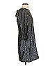 J.Crew 100% Polyester Metallic Silver Cocktail Dress Size 2 - photo 4