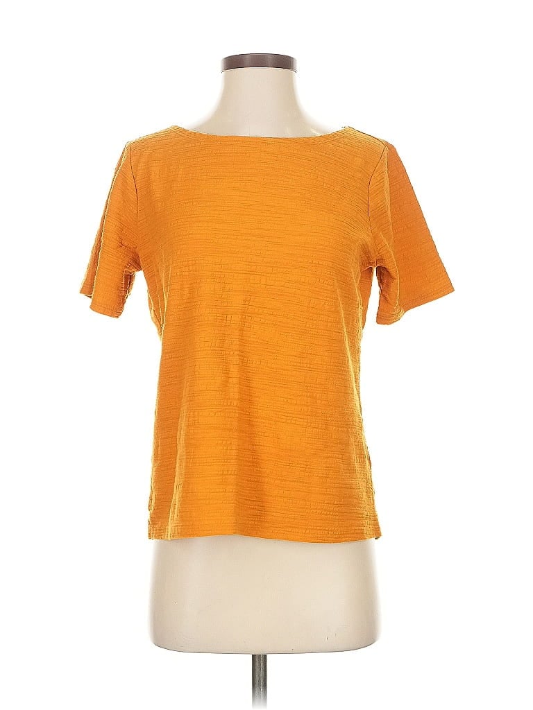 Pre-owned J.crew Factory Store Cardigan Sweater In Orange