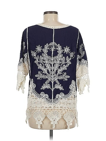 Pinky 3/4 Sleeve Blouse (view 2)