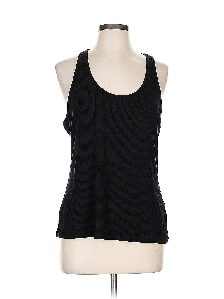 Pre-owned Banana Republic Factory Store Tank Top Black Halter Neckline Tops