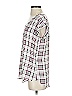 Express Outlet Burgundy Short Sleeve Blouse Size XS - photo 5