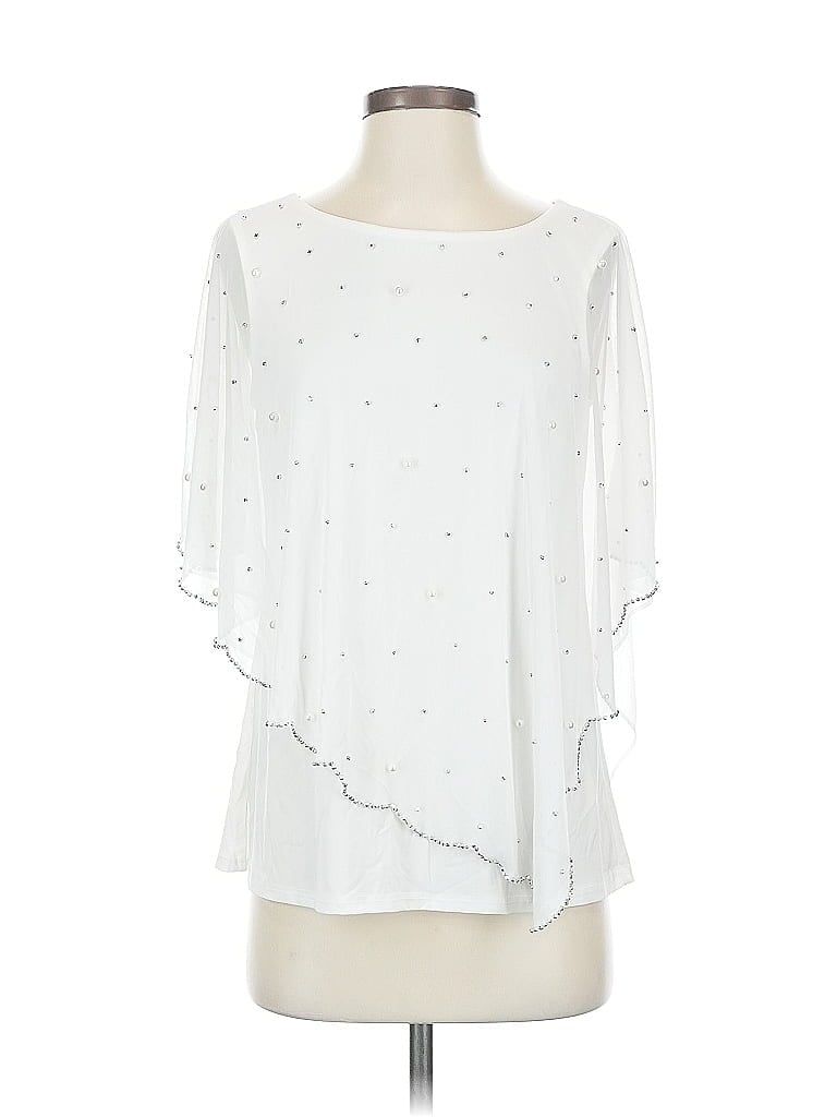 RACHEL ZOE Pre-owned 3/4 Sleeve Blouse In White