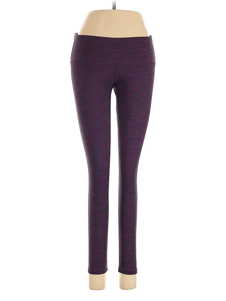 Pre-owned Tuff Athletics Yoga Pants In Purple