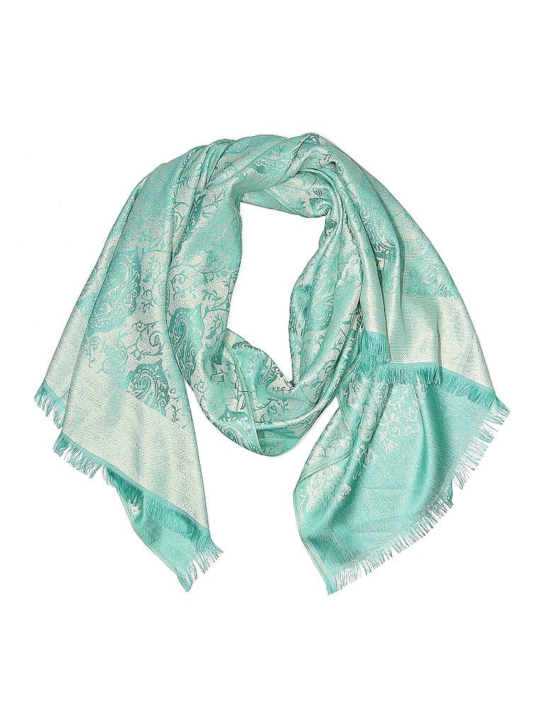 UNBRANDED Pre-owned Scarf In Green