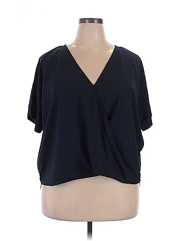 Zenana Short Sleeve Blouse (view 1)