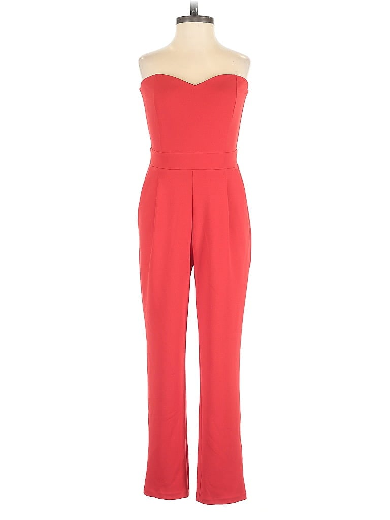 Pre-owned Express Jumpsuit In Red