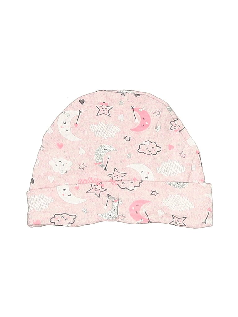 Pre-owned Duck Duck Goose Babies' Beanie Hat In Pink