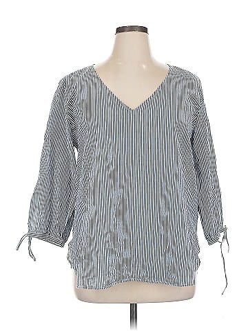 H&M L.O.G.G. 3/4 Sleeve Blouse (view 1)