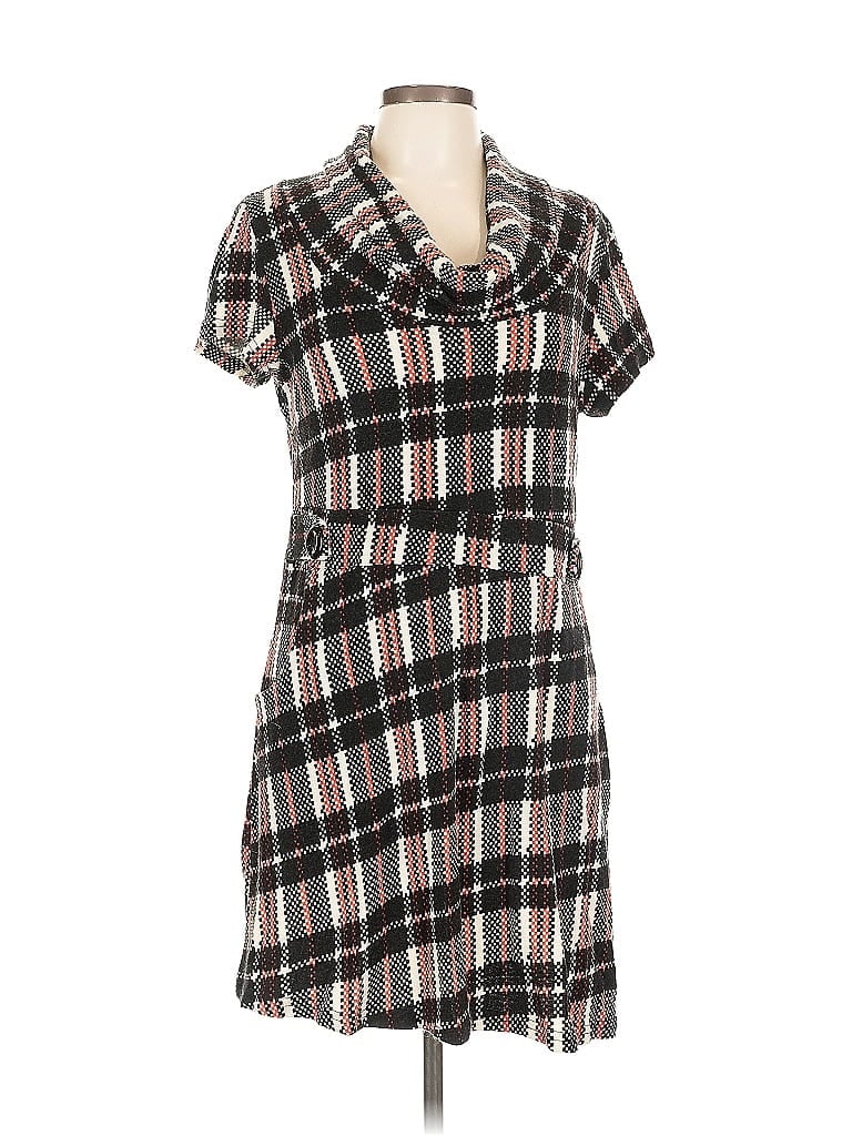 Pre-owned Assorted Brands Casual Dress In Gray